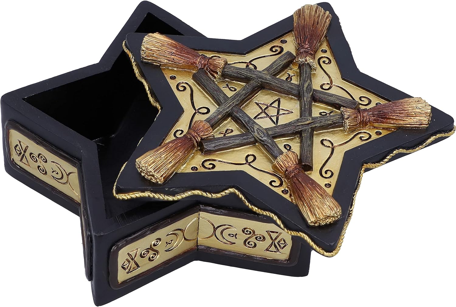 Nemesis Now Magick - Caja protectora de resina (16 cm), color blanco