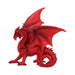 Tailong Red Dragon Figurine 21.5Cm