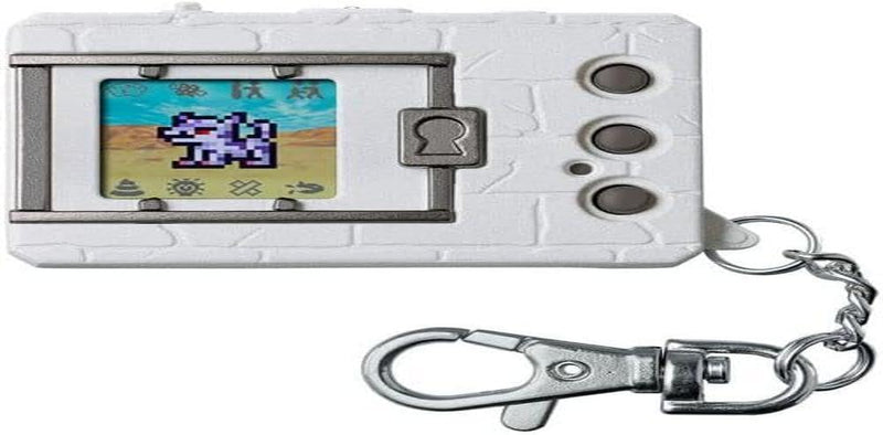 Bandai Digimon Colour Ver 2 Original White Cyber Pet | Digital Monster Electronic Game Lets You Raise And Battle Digimon As Your Virtual Pets | Retro Handheld Games Make Great Girls And Boys Toys