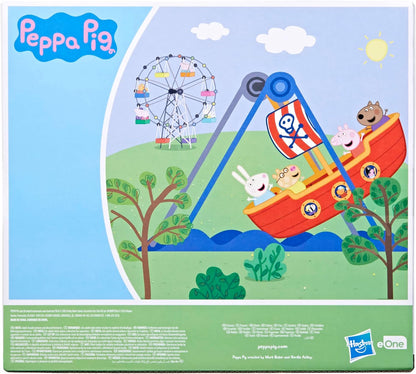 Peppa Pig Toys Peppa's Pirate Ride Playset with 2 Figures, Kids Toys Small PIRATE RIDE