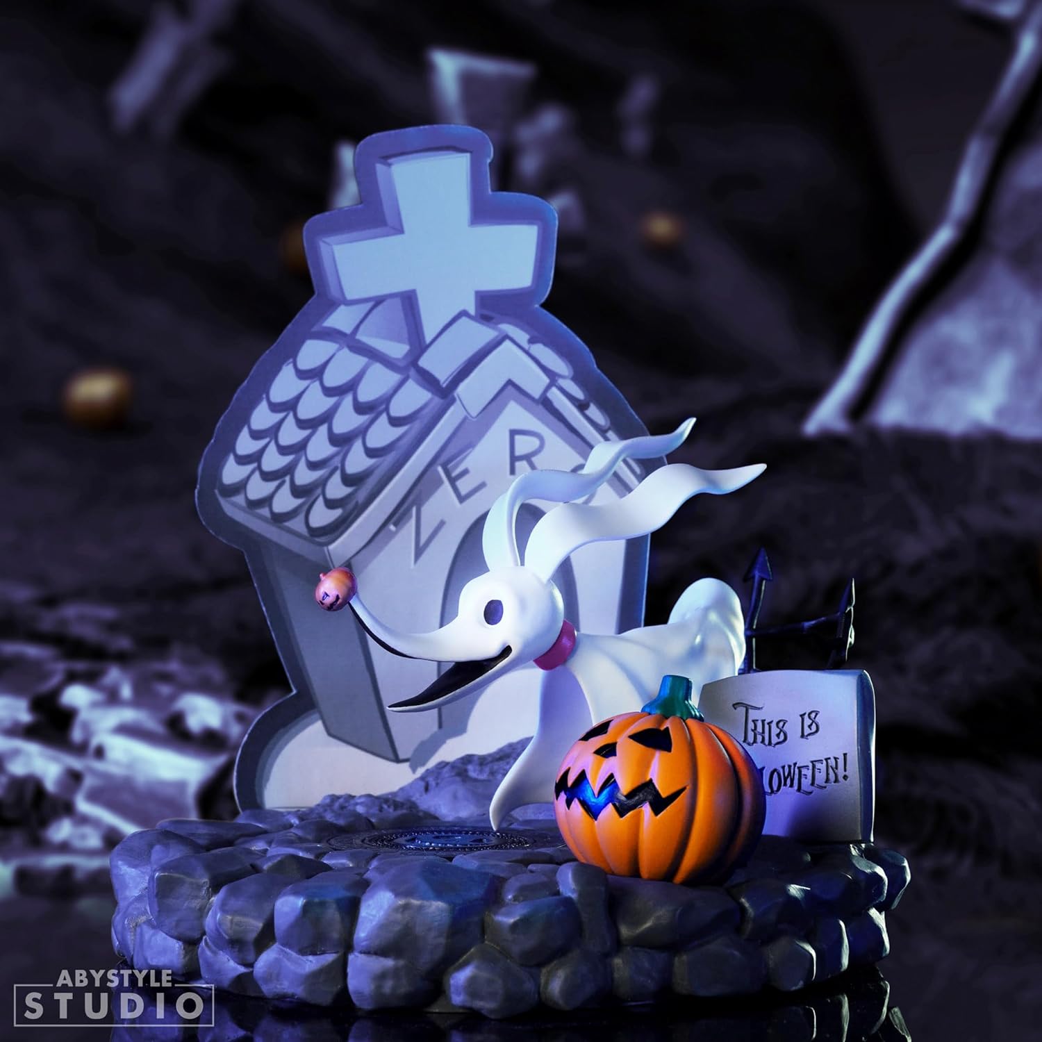 ABYstyle The Nightmare Before Christmas Zero Studio Figure