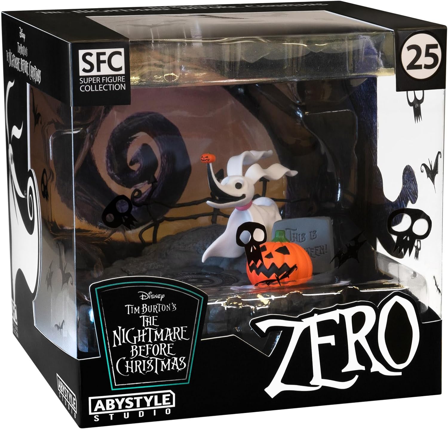 ABYstyle The Nightmare Before Christmas Zero Studio Figure