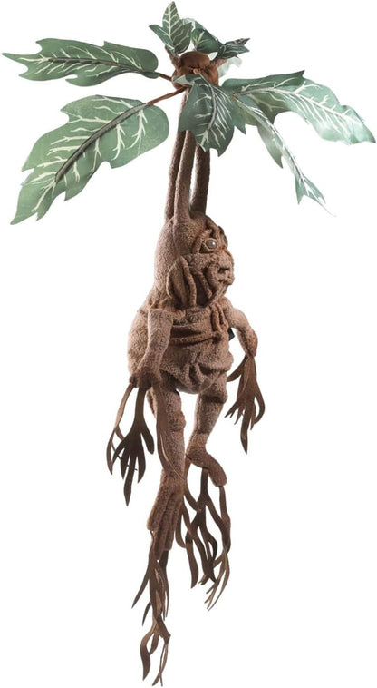 The Noble Collection Mandrake Interactive Collectors Plush by Officially Licensed 14in (35cm) Harry Potter Toy Dolls Mandrake Plush & Plant Pot - for Kids & Adults