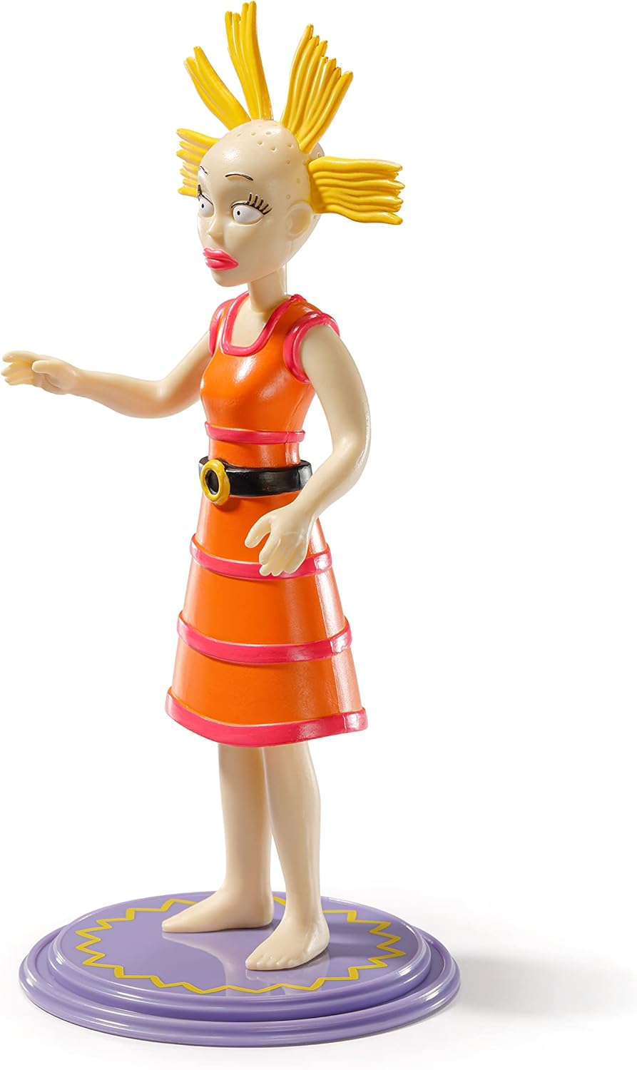 BendyFigs The Noble Collection Rugrats Cynthia - Noble Toys 16 cm buigbare Posable Collectible Pop Figure met Stand en Mini Accessory