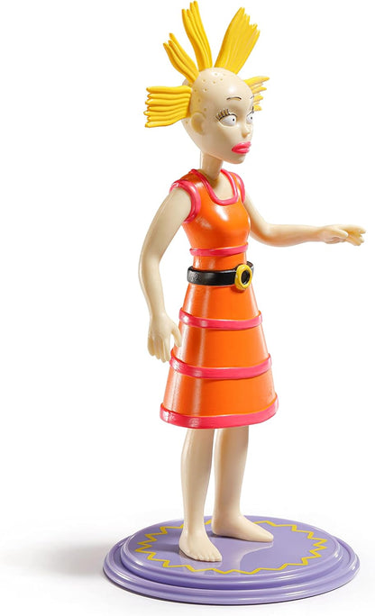 BendyFigs The Noble Collection Rugrats Cynthia - Noble Toys 16 cm buigbare Posable Collectible Pop Figure met Stand en Mini Accessory