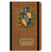 Harry Potter | Hufflepuff Logo | Hardcover Notizbuch A5 | mit Gummiband | liniert