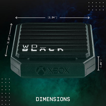 WD_BLACK 512GB C50 Expansion Card for Xbox, Compatible for Xbox Series X,S Expansion Card with Officially Licensed for Xbox, Includes 1 Month Xbox Game Pass Subscription