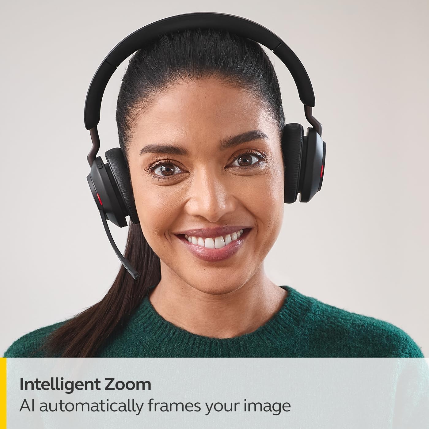 Jabra PanaCast 20 4K Video Conferencing Camera - Flexible Plug & Play Personal Video Solution Webcam with AI-powered 4K Ultra-HD, Intelligent Zoom and Lighting Optimization