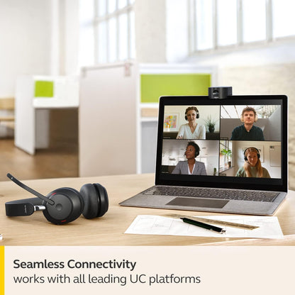Jabra PanaCast 20 4K Video Conferencing Camera - Flexible Plug & Play Personal Video Solution Webcam with AI-powered 4K Ultra-HD, Intelligent Zoom and Lighting Optimization