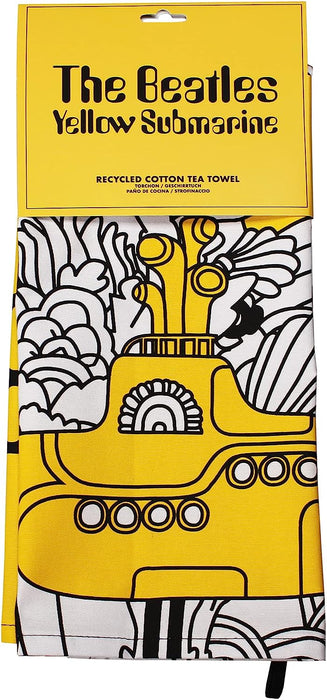 Tea Towel (Recycled Cotton) - The Beatles (Yellow Submarine)