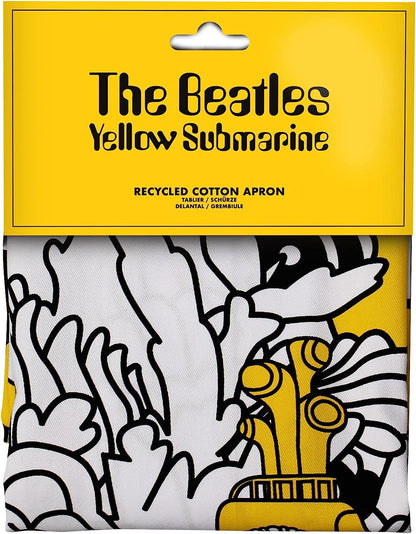 Half Moon Bay The Beatles Yellow Submarine Kitchen Apron Recycled Cotton For Men and Women