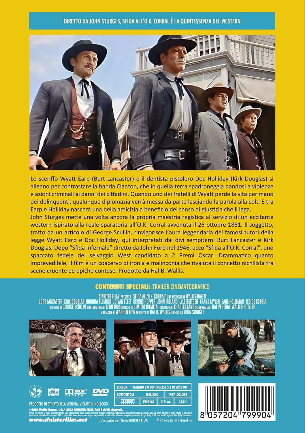 Sfida All'Ok Corral (Restaurato In Hd