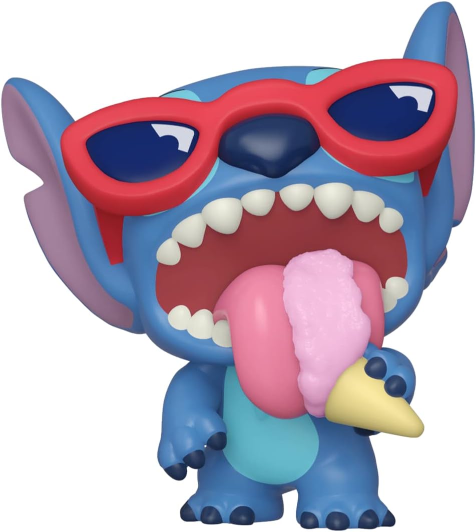 Funko Pocket Pop! & Tee: Disney - Summer Stich Stitch - Extra - for Children and Kids - Extra Large - (XL) - T-Shirt - Clothes With Collectable Vinyl Minifigure - Gift Idea for Boys and Girls