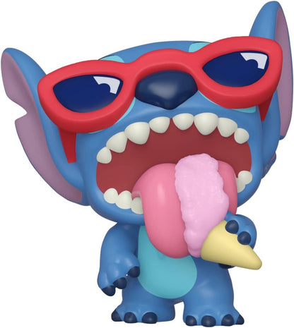 Funko Pocket Pop! & Tee: Disney - Summer Stich Stitch - Extra - for Children and Kids - Extra Large - (XL) - T-Shirt - Clothes With Collectable Vinyl Minifigure - Gift Idea for Boys and Girls