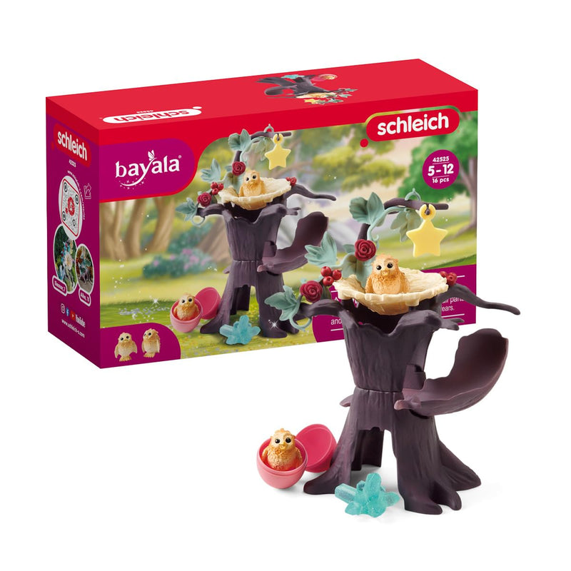 SCHLEICH 42525n Hatching Owl Chicks bayala Toy Playset for children aged 5-12 Years