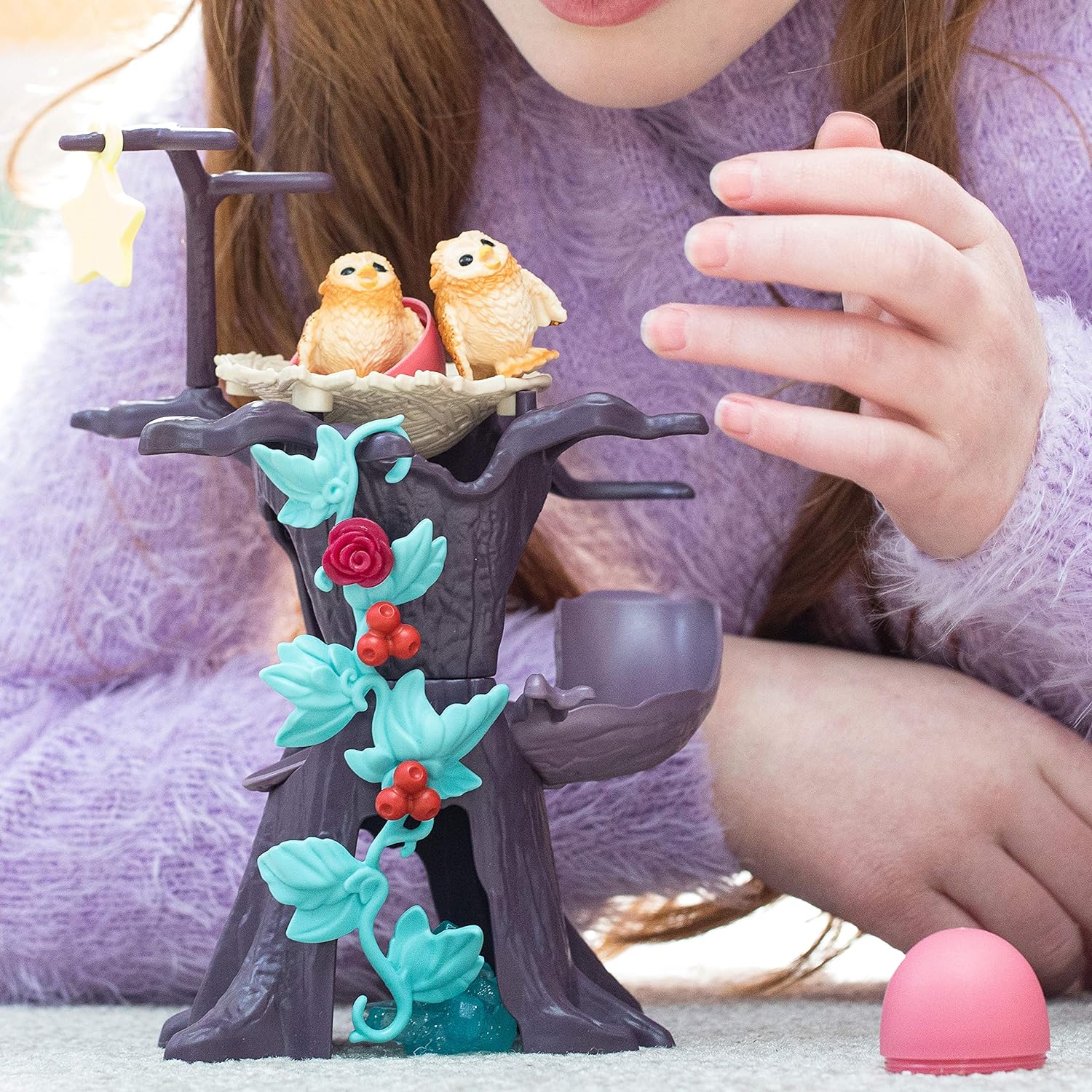 SCHLEICH 42525n Hatching Owl Chicks bayala Toy Playset for children aged 5-12 Years