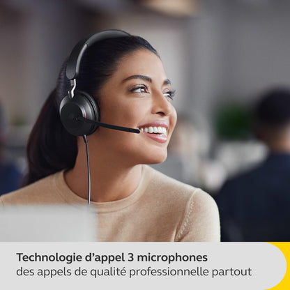 Jabra Evolve2 40 SE USB-C Stereo UC Black