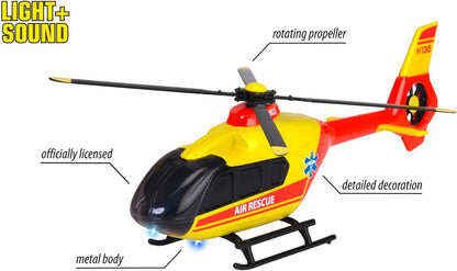 Majorette 213713002 Helikopter Toy Vehicles, red/Yellow