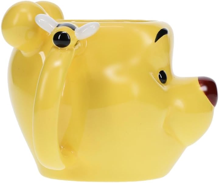 Paladone Disney Classic Winnie The Pooh Mug Perfect Disney Kitchen Addition, Ceramic Mug 350Ml (11 Fl Oz