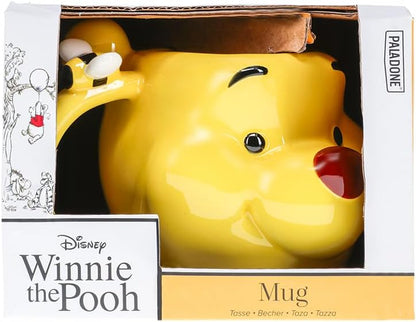 Paladone Disney Classic Winnie The Pooh Mug Perfect Disney Kitchen Addition, Ceramic Mug 350Ml (11 Fl Oz