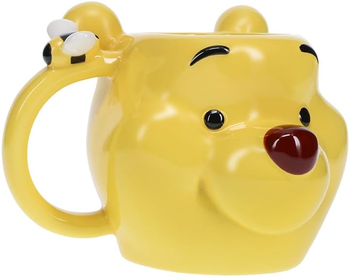 Paladone Disney Classic Winnie The Pooh Mug Perfect Disney Kitchen Addition, Ceramic Mug 350Ml (11 Fl Oz