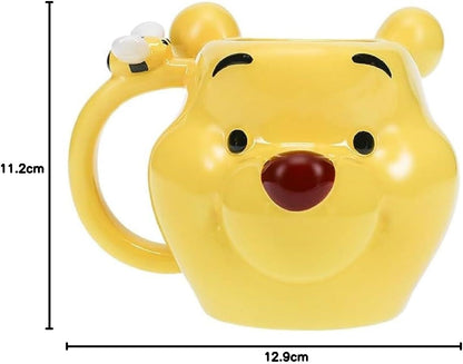 Paladone Disney Classic Winnie The Pooh Mug Perfect Disney Kitchen Addition, Ceramic Mug 350Ml (11 Fl Oz