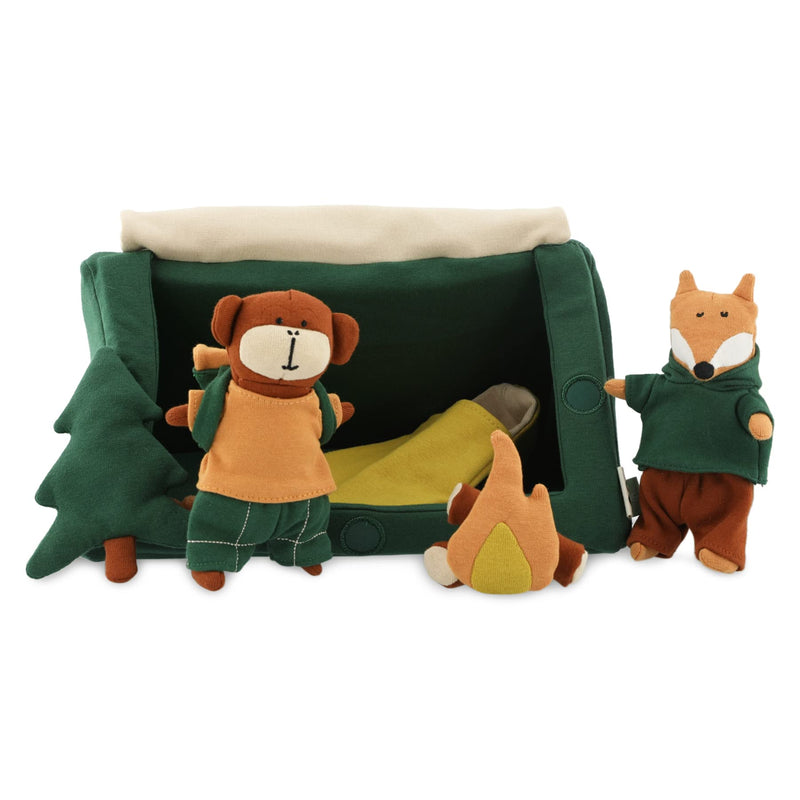 Trixie Puppet World Camping