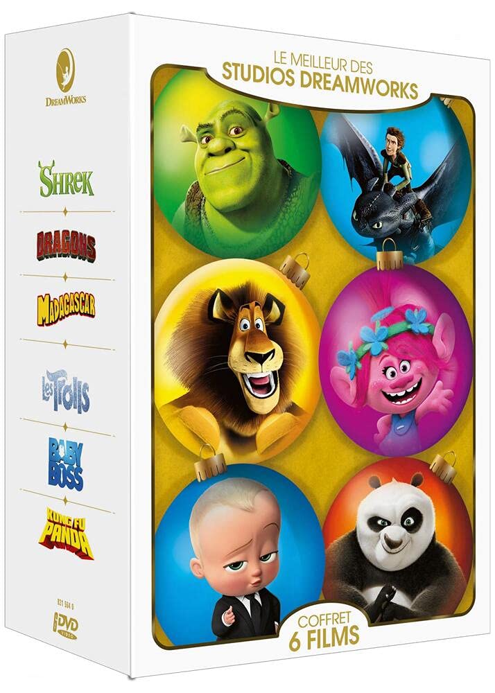 Coffret dreamworks 6 films