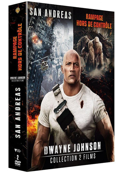 Coffret dwayne johnson 2 films : rampage ; san andreas