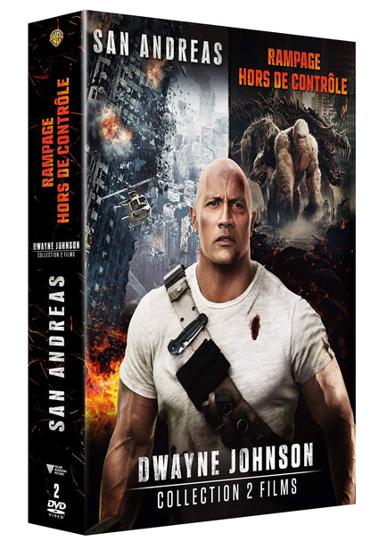 Coffret dwayne johnson 2 films : rampage ; san andreas