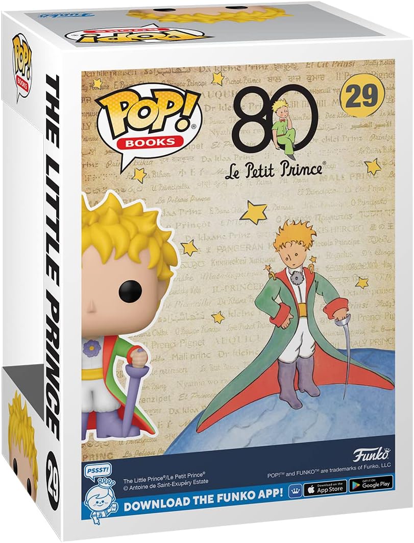 Funko POP! Books: the Little Prince - the Prince - Collectable Vinyl Figure - Gift Idea - Official Merchandise - Toys for Kids & Adults - TV Fans - Model Figure for Collectors and Display