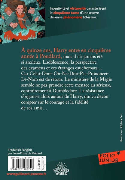 Harry Potter 5 et l'Ordre du Phenix: EDITION 2023