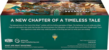 Magic: The Gathering The Lord of The Rings: Tales of Middle-Earth Draft Booster Box - 36 Packs + 1 Box Topper Card