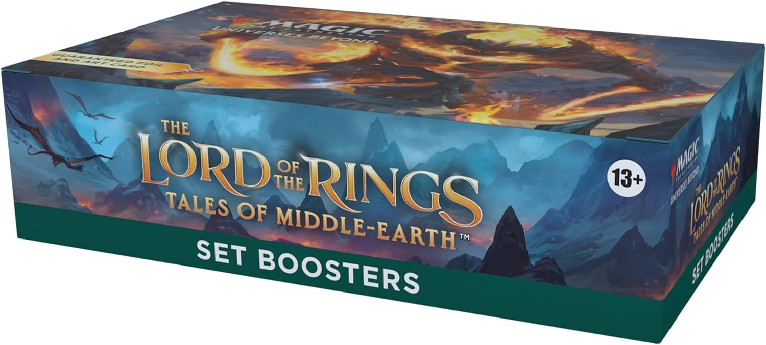 Magic: The Gathering The Lord of The Rings: Tales of Middle-Earth Set Booster Box - 30 Packs (360 Magic Cards