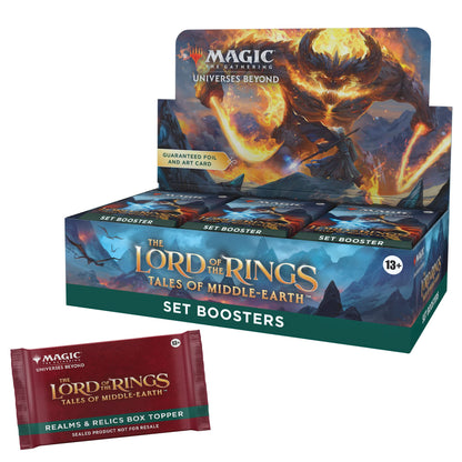 Magic: The Gathering The Lord of The Rings: Tales of Middle-Earth Set Booster Box - 30 Packs (360 Magic Cards