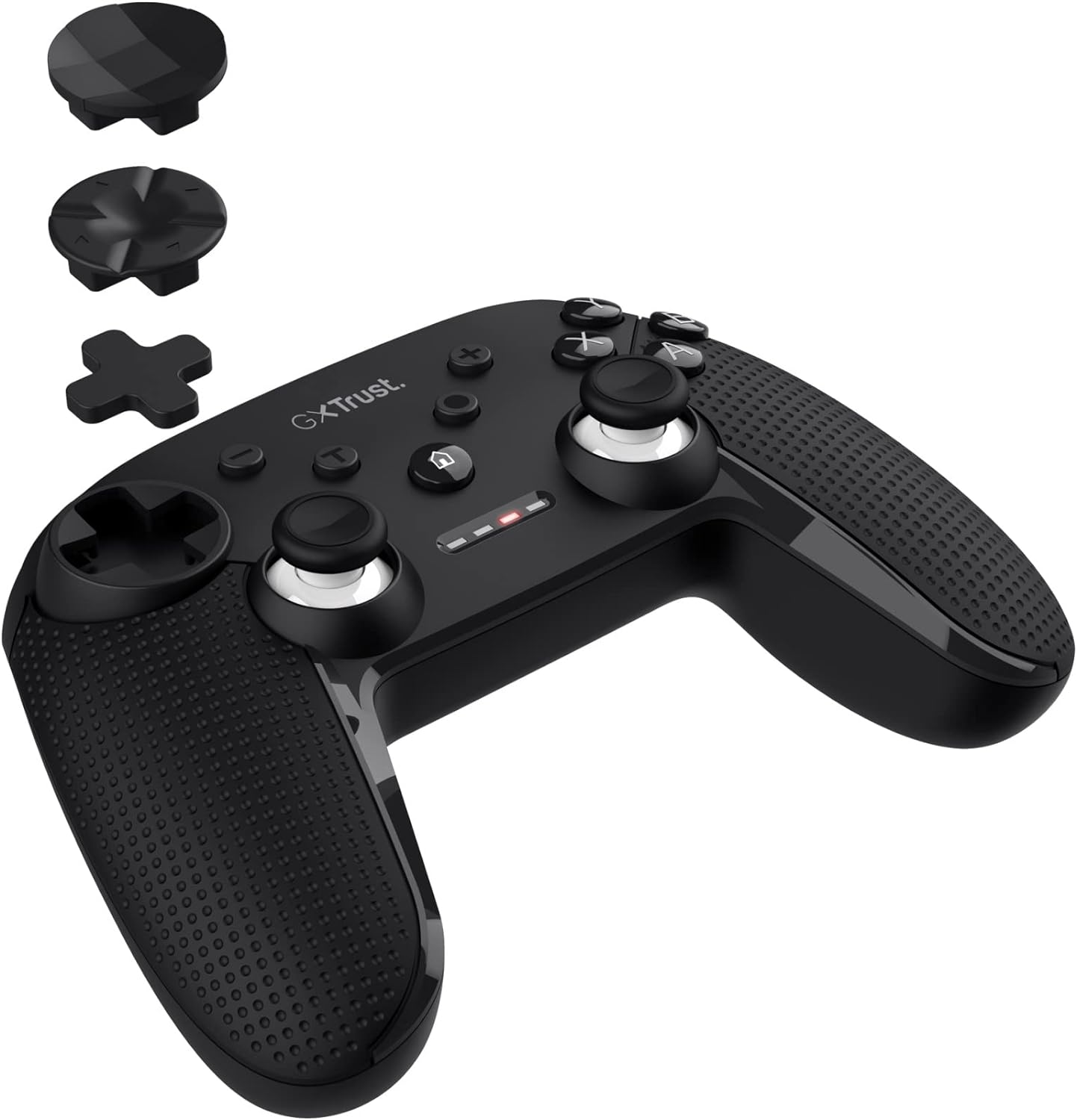 Trust Gaming GXT 542 Muta Wireless Controller, 75% Recycled Materials, Bluetooth / 2.4GHz / USB, Rechargeable Battery, Nintendo Switch Controller, Gamepad for PC, Console, iOS, Android, Windows