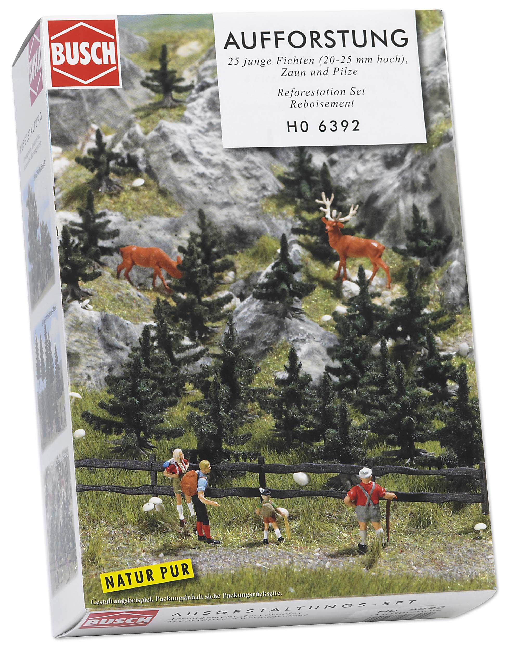 Busch - Árbol para modelismo ferroviario H0 Escala 1:87 (BUE6392