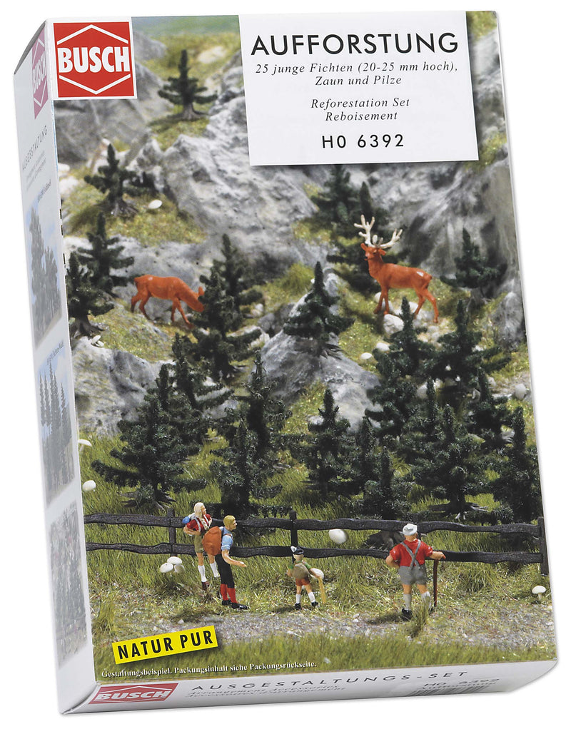 Busch - Árbol para modelismo ferroviario H0 Escala 1:87 (BUE6392