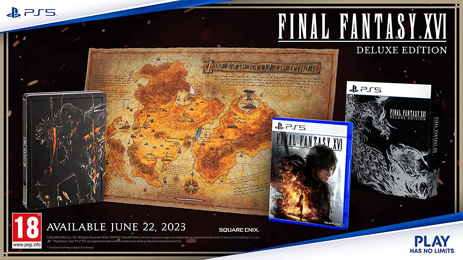 Final Fantasy XVI - Deluxe Edition (PlayStation 5