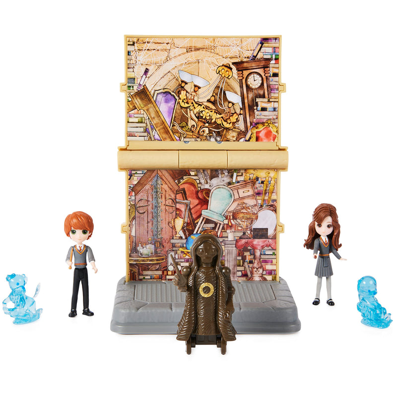 Wizarding World Harry Potter, Room of Requirement 2-in-1 Transforming Playset with 2 Exclusive Figures and 3 Accessories, Kids’ Toys for Ages 5 and up