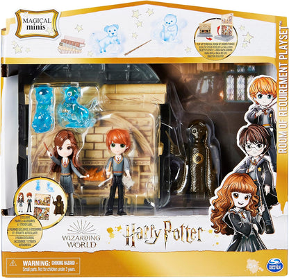 Wizarding World Harry Potter, Room of Requirement 2-in-1 Transforming Playset with 2 Exclusive Figures and 3 Accessories, Kids’ Toys for Ages 5 and up