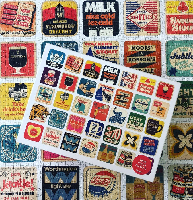 Happily Mats Design 1000 Piece Jigsaw Puzzle