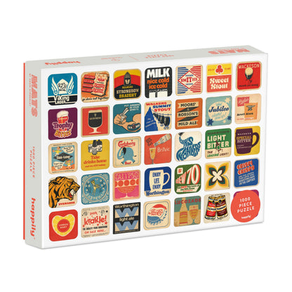 Happily Mats Design 1000 Piece Jigsaw Puzzle