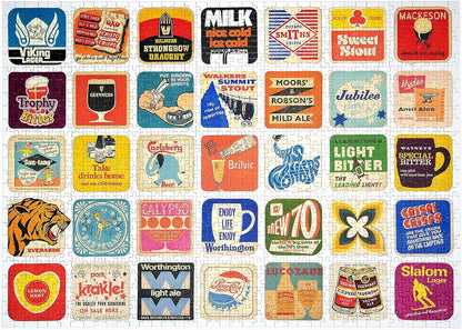 Happily Mats Design 1000 Piece Jigsaw Puzzle