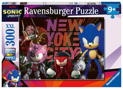 Ravensburger Children's Puzzle 13384 The Parallel World 300 Pieces XXL Sonic Puzzle for Children from 9 Years White