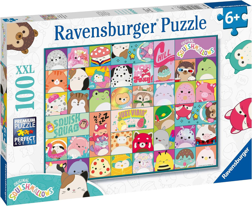 Ravensburger 13391 Squishmallows Squismallows Jigsaw Puzzle for Kids Age 6 Years Up-100 Pieces XXL