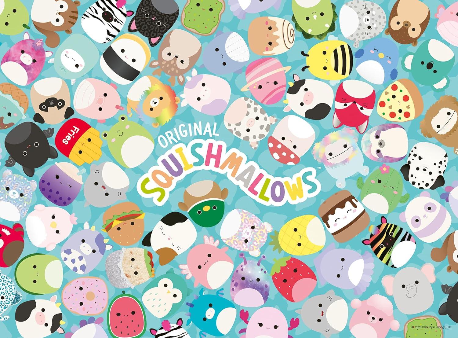Ravensburger 13392 Squishmallows Squismallows Jigsaw Puzzle for Kids Age 8 Years Up-200 Pieces XXL