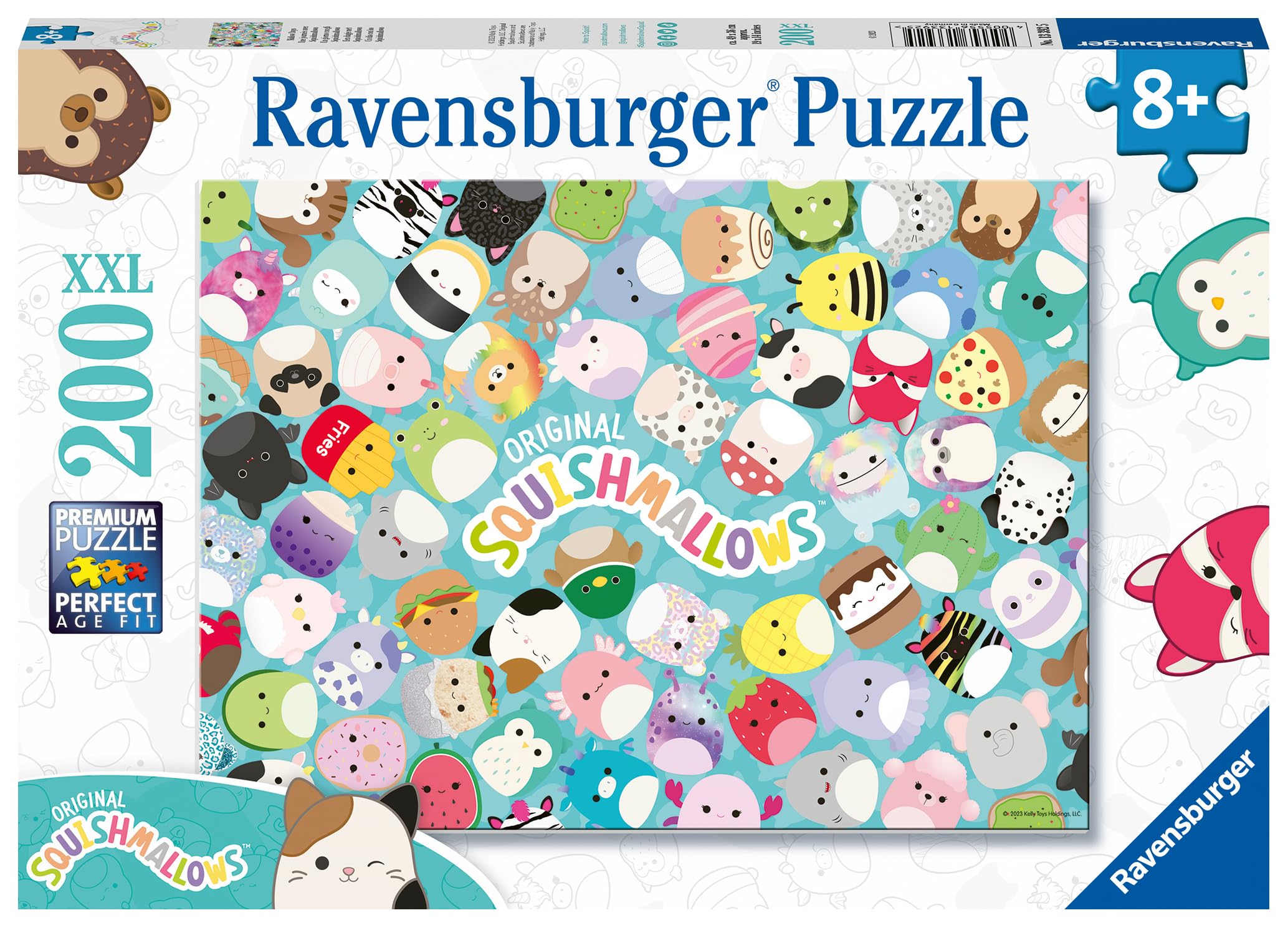 Ravensburger 13392 Squishmallows Squismallows Jigsaw Puzzle for Kids Age 8 Years Up-200 Pieces XXL