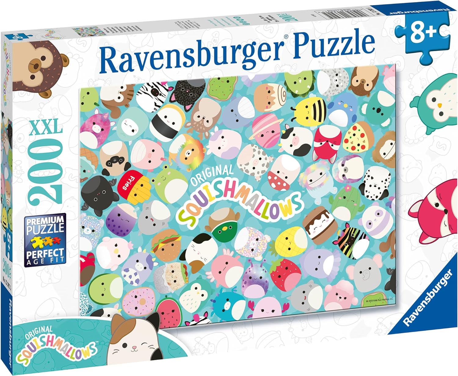 Ravensburger 13392 Squishmallows Squismallows Jigsaw Puzzle for Kids Age 8 Years Up-200 Pieces XXL