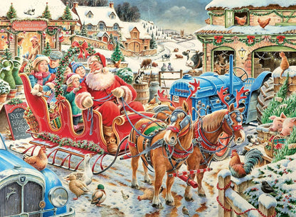 Ravensburger 17557 Roy Trower Christmas Collection No.2-4x 500 Piece Jigsaw Puzzles for Adults and Kids Age 10 Years Up